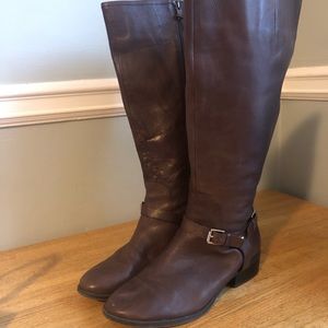 Ralph Lauren Wide-Calf Riding Boots